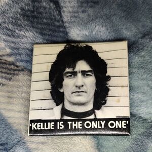 Vintage Mike Kellie "Kellie Is The Only One" Pinback Button